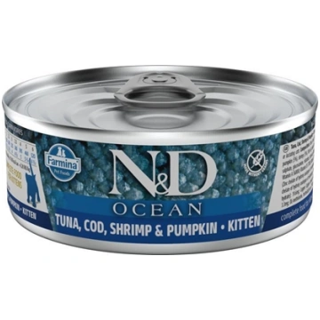Farmina N&D cat Ocean Tuna, Cod, Shrimp & Pumpkin 