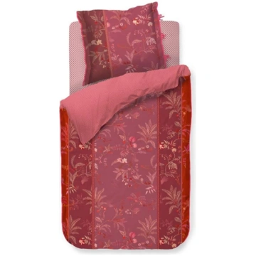 Pip Studio Isola gultasveļa Rozā bēšs Percale Augi
