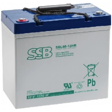 SSB battery GmbH SBL 66-12HR_12V 1550W AGM / C10-5