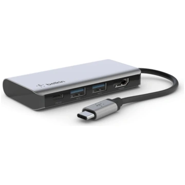 BELKIN USB-C 4-in-1 Multiport Adapter AVC006BTSGY