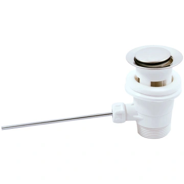 notekas vārsts - plastmasa - hroms, PD0002 RAV Sle