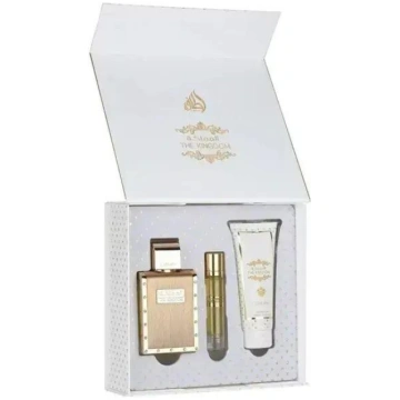 Set Lattafa The Kingdom Men Edp 100ml + Edp 12ml +