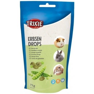 Papildbarība grauzējiem : Trixie Pea drops, 75 g