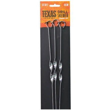 Texas Club Grill iesmu komplekts, 65 cm, sudraba k