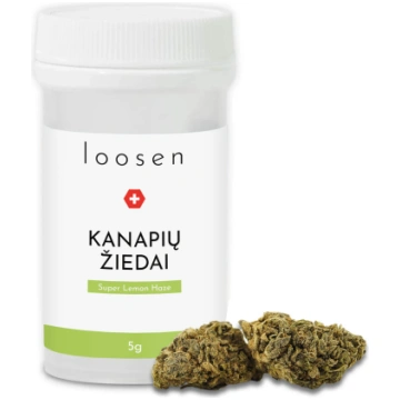 LOOSEN SUPER LEMON HAZE kaņepju ziedi - 10%