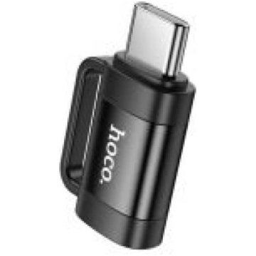 HOCO Adapter OTG USB C to Lightning 3A UA31E black