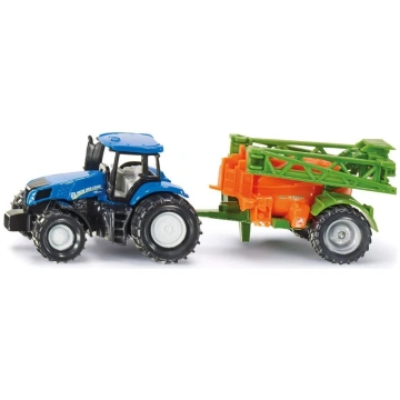 Rotaļlieta SIKU, traktors New Holland ar miglotāju