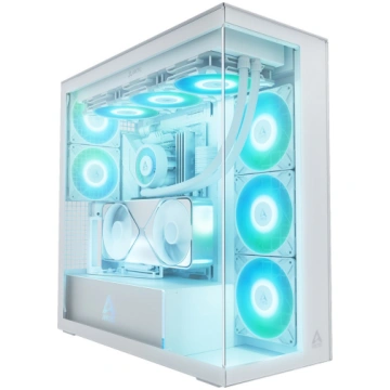 ARCTIC Xtender VG (White) Premium E-ATX PC Case wi