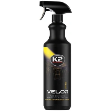 K2 VELOR PRO 1L - automobiļu pārsegu tīrīšanas līd