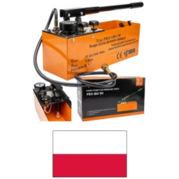 Testpumpis PR-50 spiediena pārbaudei, PR-50 IBO