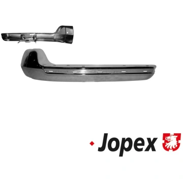 Corner piece, bumper, front, chrome, left VW