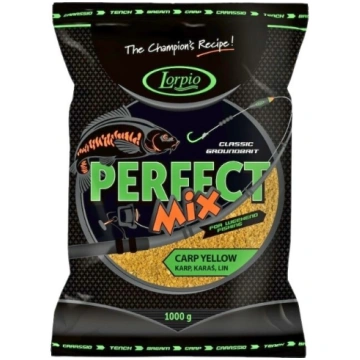 Barība LORPIO Perfect Mix 1kg - Karpa Dzeltena