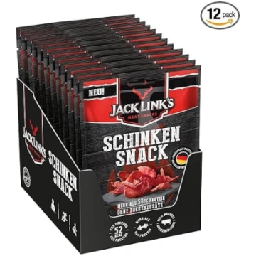 Jack Link"s Ham Snack - 12 gabalu iepakojums (12 x