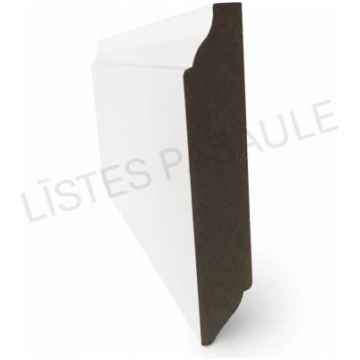 Mitrumizturīga MDF grīdlīste 2,8m/12*100/RAL vai N