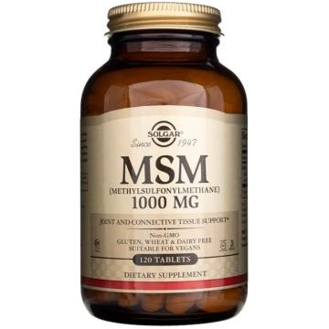 Solgar MSM 1000 mg - 120 tabletes