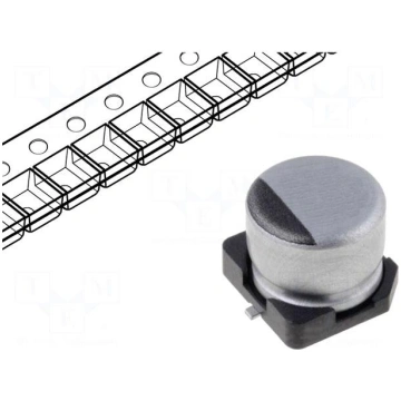 Capacitor: electrolytic | low ESR | SMD | 22uF | 3