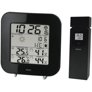 Hama 00186310 Weather station EWS-200 Black