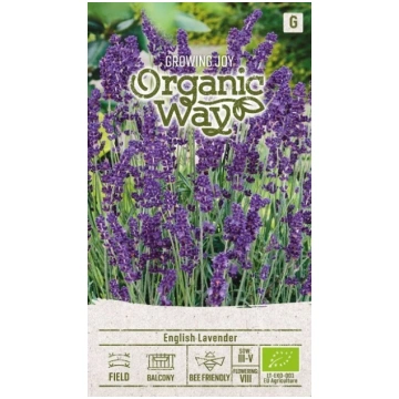 Lavandas sēklas ORGANIC WAY, 10 gab
