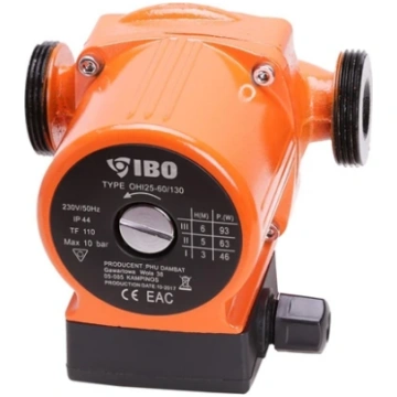 IBO Cirkulācijas sūknis IBO OHI 25-60, 130 mm, 46