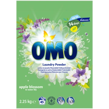 Veļas pulveris OMO APPLE BLOSSOM, 2.25 kg