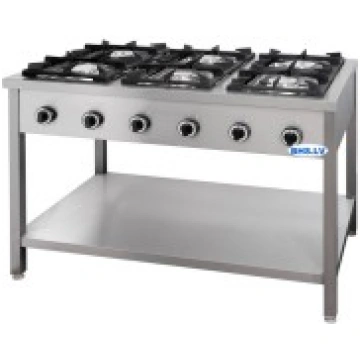 Gāzes plīts 900 36.5 kW Stalgast 999621