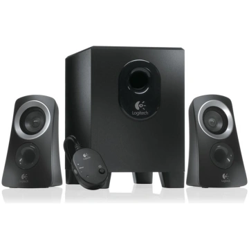 Logitech Z313 2.1, melna - Datora skaļruņi, 980-00