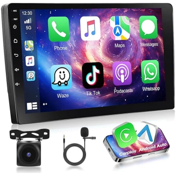Motorsi 2-DIN auto radio iOS CarPlay Android auto 
