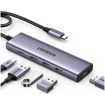 Ugreen 15596 laptop dock/port replicator Wired USB