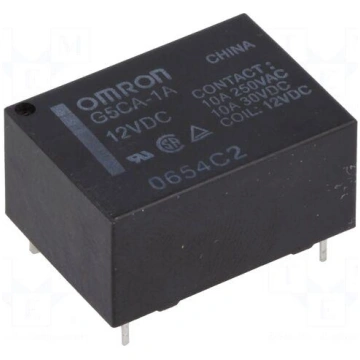 Relay: electromagnetic | SPST-NO | Ucoil: 12VDC | 