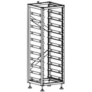 Deye ESS HV BOS-A Battery Rack 11 Layers BOS-A-Rac