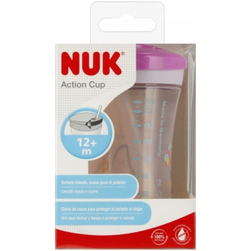 Nuk Krūze 230ml 12m+ Action Cup Violets (544360)