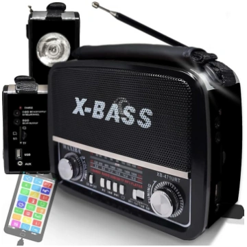 Retoo Retro Radio Bluetooth FM, nostaļģija, koferi