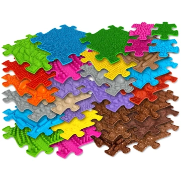 WOOPIE Sensorais ortopēdiskais paklājs Royal Puzzl