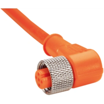 Konektors ar kabeli DOL-1205-W10M, M12, 5-PIN, leņ
