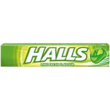 Ledenes HALLS Vita-C Lime (laima) 33.5g ( Iepak. x