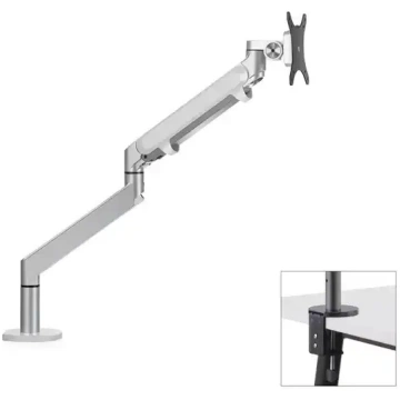 Monitor Holder Desk Stand, Height Adjustable Alumi
