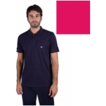 T-krekls POLO ar kabatu un izšuvumu SH77 (Red Ruby