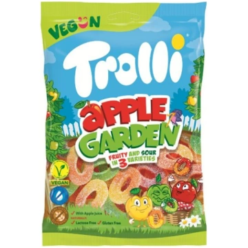 TROLLI želejkonfektes Apple Garden, 175g