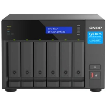QNAP TVS-H674 NAS Tower Intel® Core™ i5 i5-12400 3
