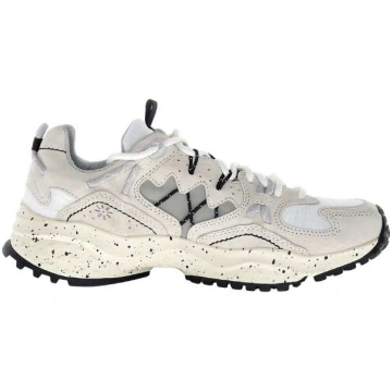 Yamabushi Uni Suede/nylon Ripstop Sneaker Cream-of