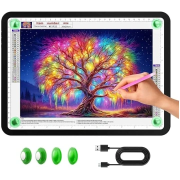 Zocelight A4 gaismas galds dimantu gleznošanai, 11