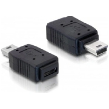 DeLOCK Adapter USB mini/USB micro-B USB mini M mic