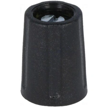 Knob | without pointer | ABS | Øshaft: 4mm | Ø10.5