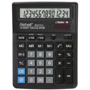 Galda kalkulators REBELL RE-BDC514 BX