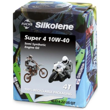 SUPER 4 10W40 4L CUBE SILKOLENE