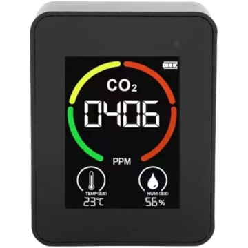 Eujgoov Gaisa kvalitātes detektors, 3 in 1 CO2 mēr