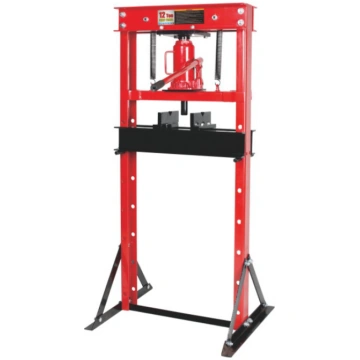 Shop press with hydraulic bottle jack 12t TL06001