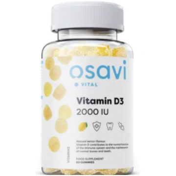 Vitamin D3 2000 gummies Osavi 60 gummies