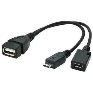 Adapteris Gembird USB OTG USB socket + MicroUSB so