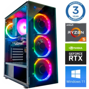 Stacionārs dators Intop RM74252WH AMD Ryzen 5 7600